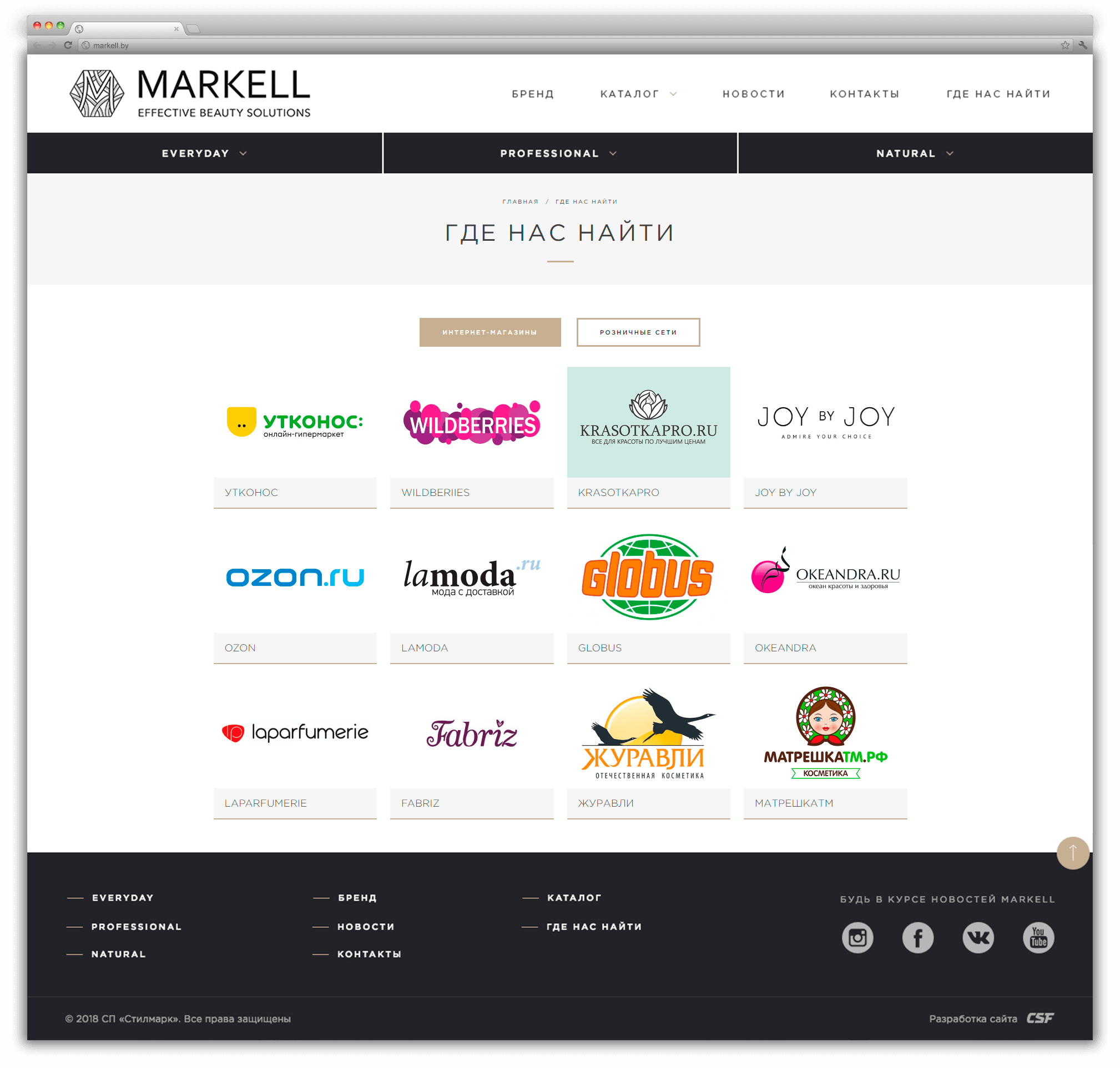 «markell.ru» Где нас найти: интернет-магазины фото